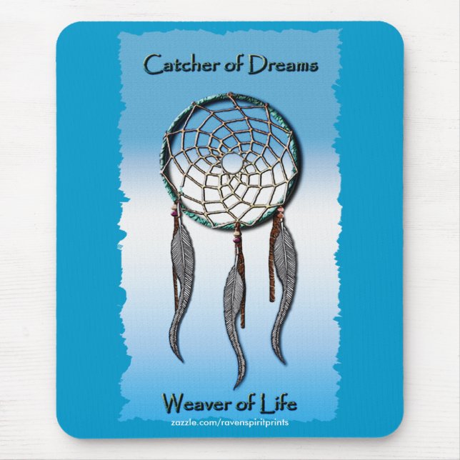 Dreamcatcher Native American Mousepad (Vorne)