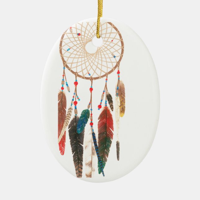 Dreamcatcher neu! keramikornament (Vorne)