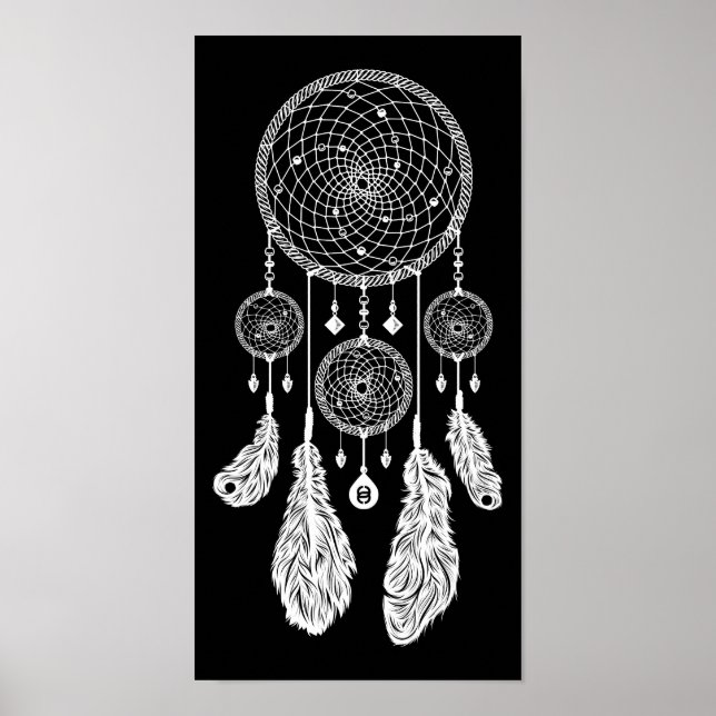 Dreamcatcher - Poster (schwarz) (Vorne)