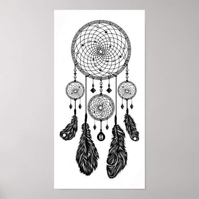Dreamcatcher - Poster (weiß) (Vorne)