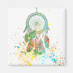 Dreamcatcher-Spritzer Magnet