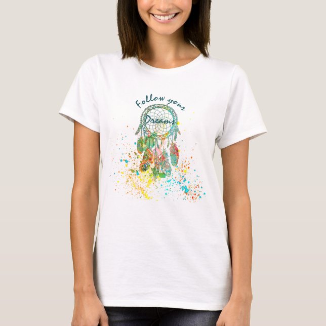 Dreamcatcher Spritzer T - Shirt (Vorderseite)