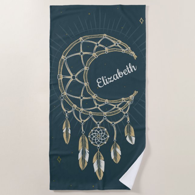 Dreamcatcher Strandtuch (Vorderseite)