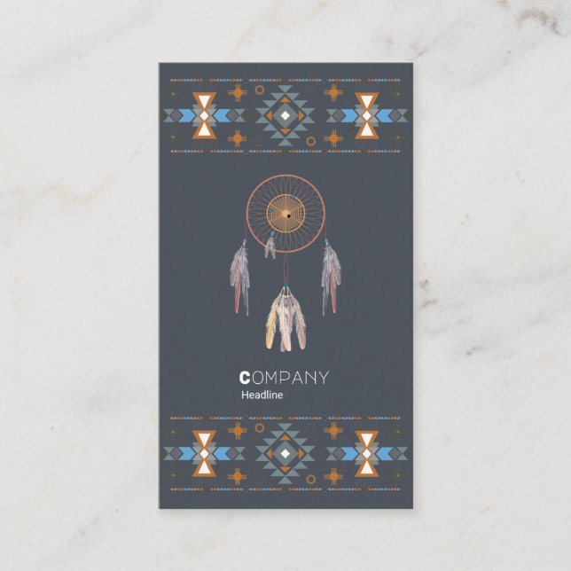 Dreamcatcher Visitenkarte (Vorderseite)