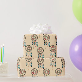 Dreamcatcher-Wiederholung Geschenkpapier