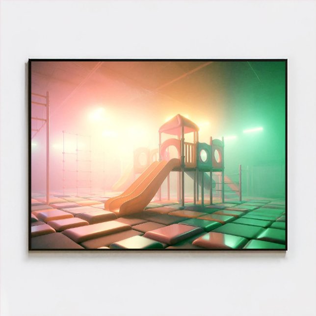 Dreamcore Playground Poster - Surreal Dream Art (Von Creator hochgeladen)