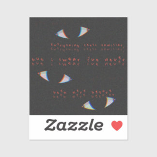 Dreamcore Vinyl Sticker - Augen