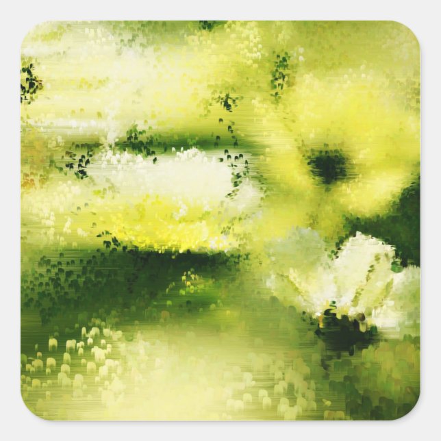 Dreame Blume im Regen 2 - Bilder Aufkleber (Vorderseite)
