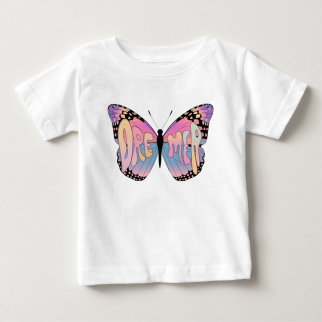 Dreamer Butterfly Baby T-shirt (Vorderseite)