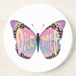 Dreamer Butterfly Vibes Getränkeuntersetzer
