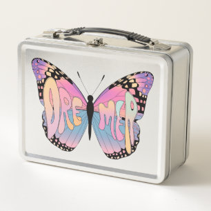 Dreamer Butterfly Vibes Metall Brotdose