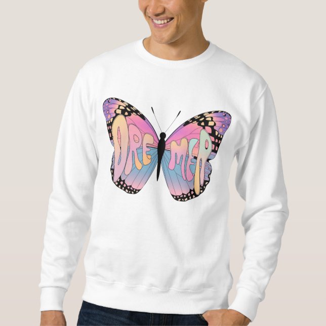 Dreamer Butterfly Vibes Sweatshirt (Vorderseite)