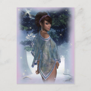 Dreamer Fantasy Art signiert Mini-Print Card Postkarte