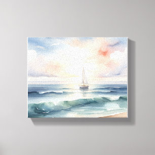 Dreamer Wasserfarbeneffekt Stretchierte Canvas Pri Leinwanddruck