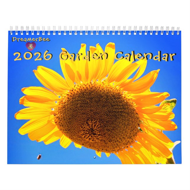 DreamerBee 2026 Gartenkalender Kalender (Titelbild)