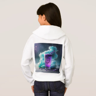 "Dreamer's Elixir: Fotorealistisches Lila Schlafen Hoodie
