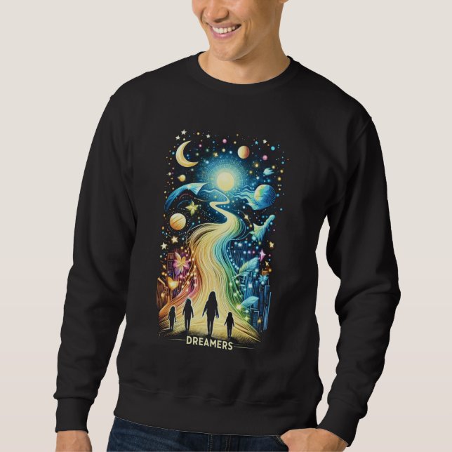 Dreamers Light Paths Sweatshirt (Vorderseite)