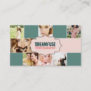 Dreamfuse 7 Foto-kundenspezifische Geschäfts-Kart Visitenkarte