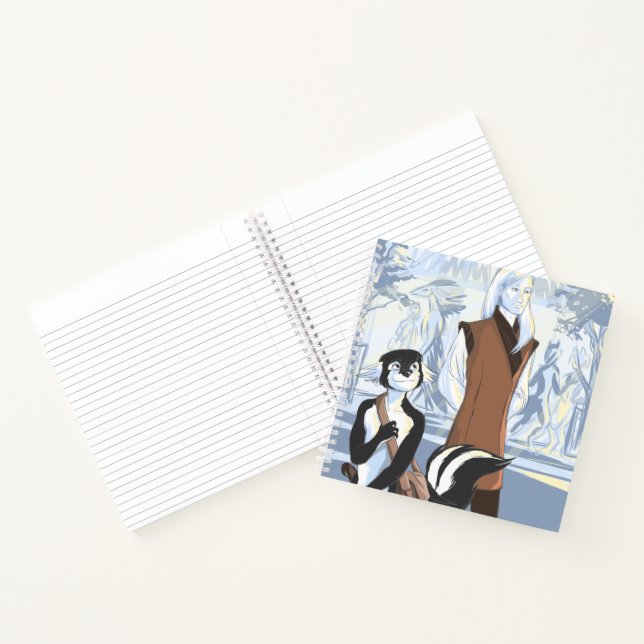 Dreamherth mit Jahir und Vasiht’h Notebook Notizbuch (Innenseite)