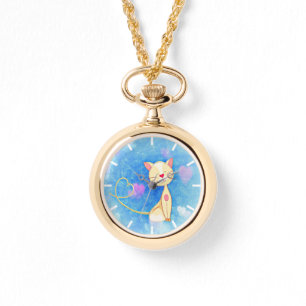 Dreaming Cat Armbanduhr