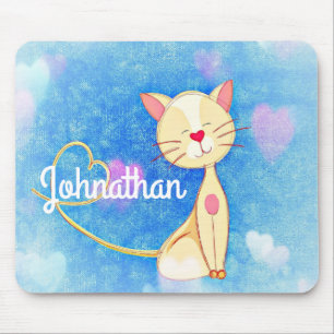 Dreaming Cat Mousepad