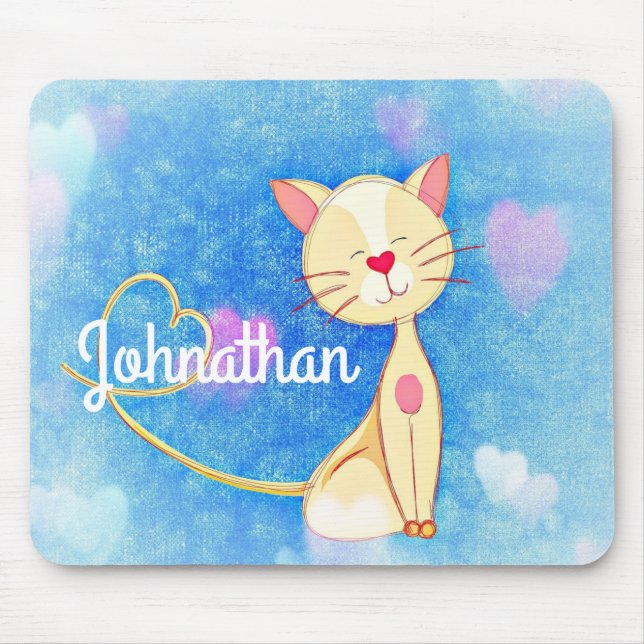 Dreaming Cat Mousepad (Vorne)