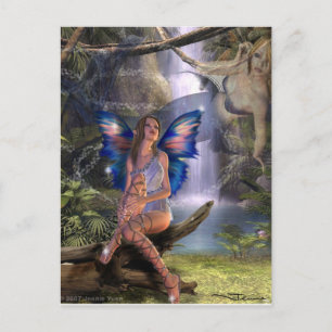Dreaming Fairy (Postkarte) Postkarte