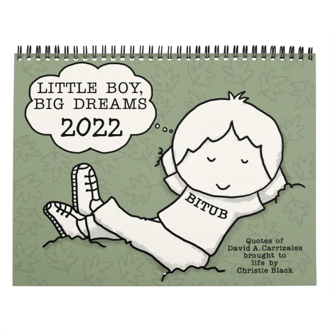 Dreaming Little Boy, Big Dreams 2022 Med Kalender (Titelbild)
