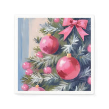 Dreaming of a Pink Christmas | Merry Watercolor