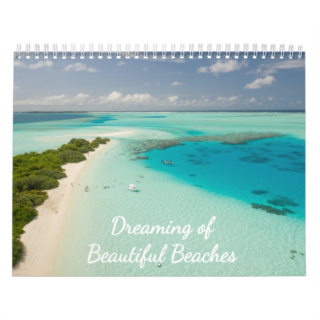 Dreaming of Beautiful Beaches 2026  Kalender (Titelbild)