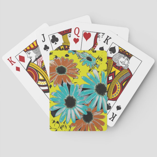 Dreaming of Daisies Classic Playing Cards Spielkarten (Rückseite)