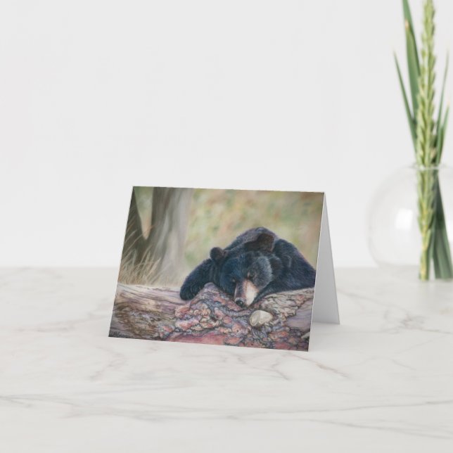 Dreaming of the Blue Ridge notecard Dankeskarte (Vorderseite)