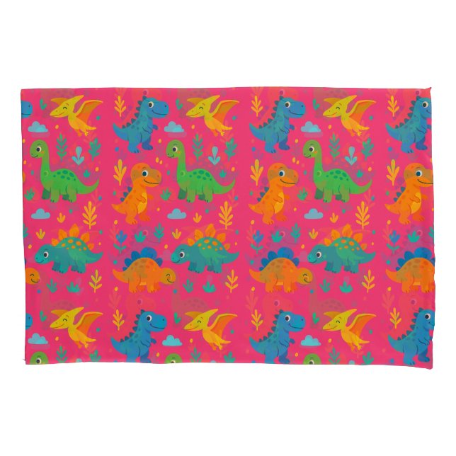 Dreamosaurs Pillowcase Kissenbezug (Vorderseite)