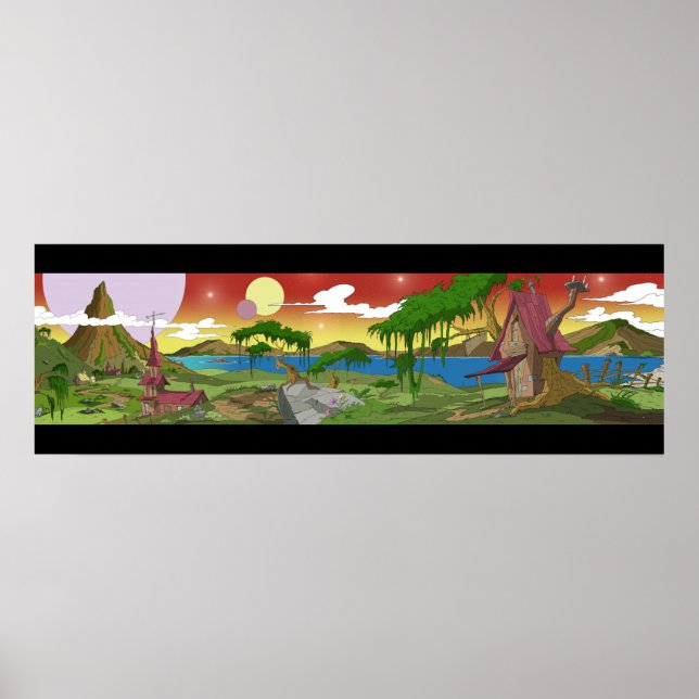 Dreams 36" x 12", Value Poster Paper (Matte) (Vorne)