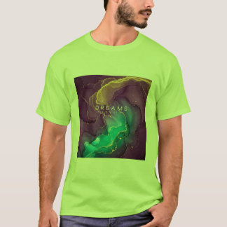 "Dreams Await Realisation" T - Shirt lagzary desig