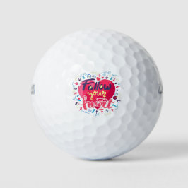 Dreams come true, Inspirational quotes Golfball