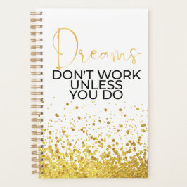 Dreams Gold Planner Planer