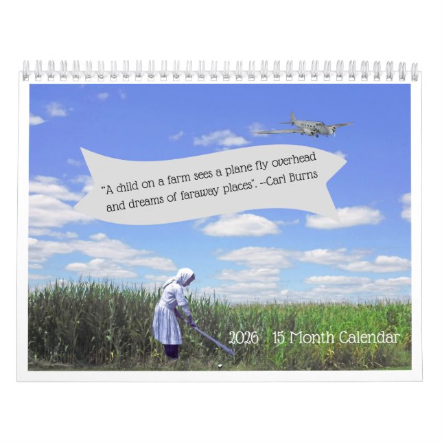 "Dreams Of Faraway Places" 2026 15-Month Calendar Kalender (Titelbild)