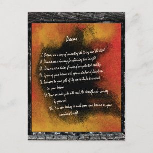 Dreams Postkarte