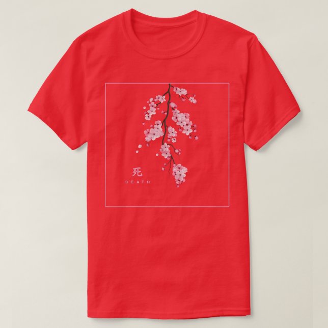 Dreams Sakura Japanische Blume Cherry Blossom Japa T-Shirt (Design vorne)