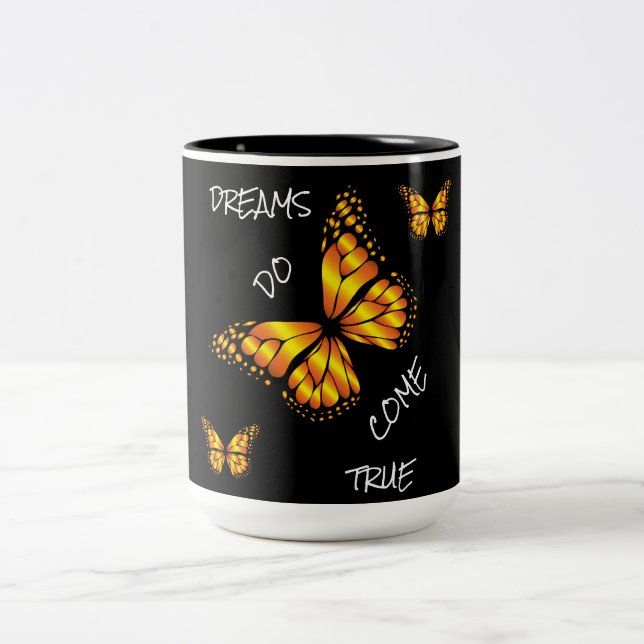 DREAMS SIND WAHR ZWEIFARBIGE TASSE (Mittel)