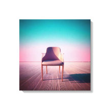 Dreamscape Elegante: Zeitgenössischer Stuhl in Gra