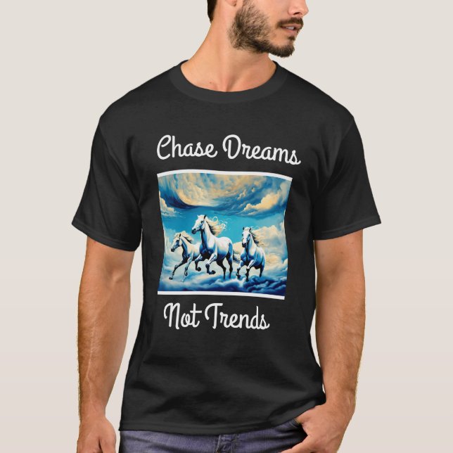 Dreamscape Gallop T - Shirt der Männer (Vorderseite)