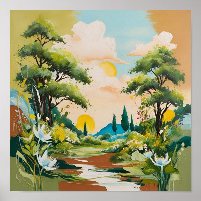 Dreamscape Serenity Poster (Vorne)