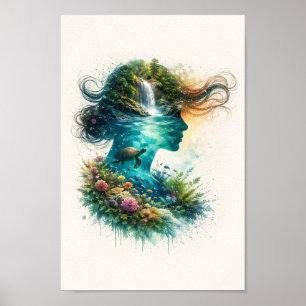 Dreamscape Silhouette Serie Poster