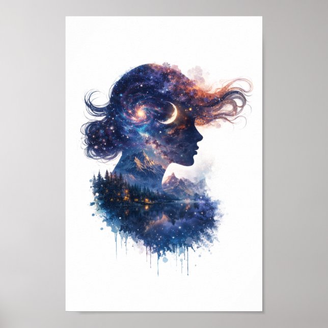 Dreamscape Silhouette Serie Poster (Vorne)
