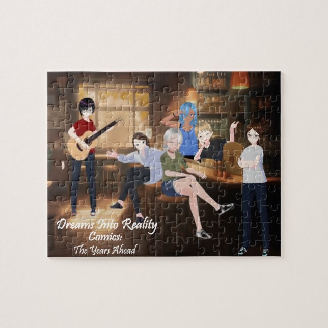 DreamsIntoRealityComics The Bar Cover Art Puzzle (Horizontal)