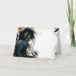 DreamWalker Custom Horse Bihrle Card Karte