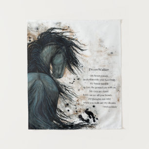 Dreamwalker Horse by Bihrle Wandteppich