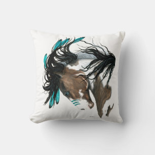 DreamWalker Spirit Horse Pillow von AmyLyn Bihrle Kissen